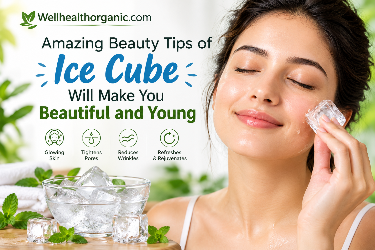 Amazing Beauty Tips of Ice Cube, Will Make You Beautiful and Young