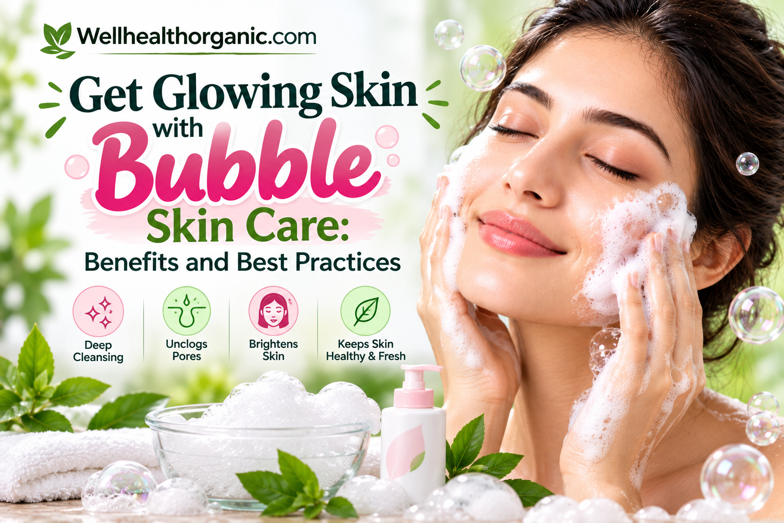 Get Glowing Skin with Bubble Skin Care: Benefits and Best Practices