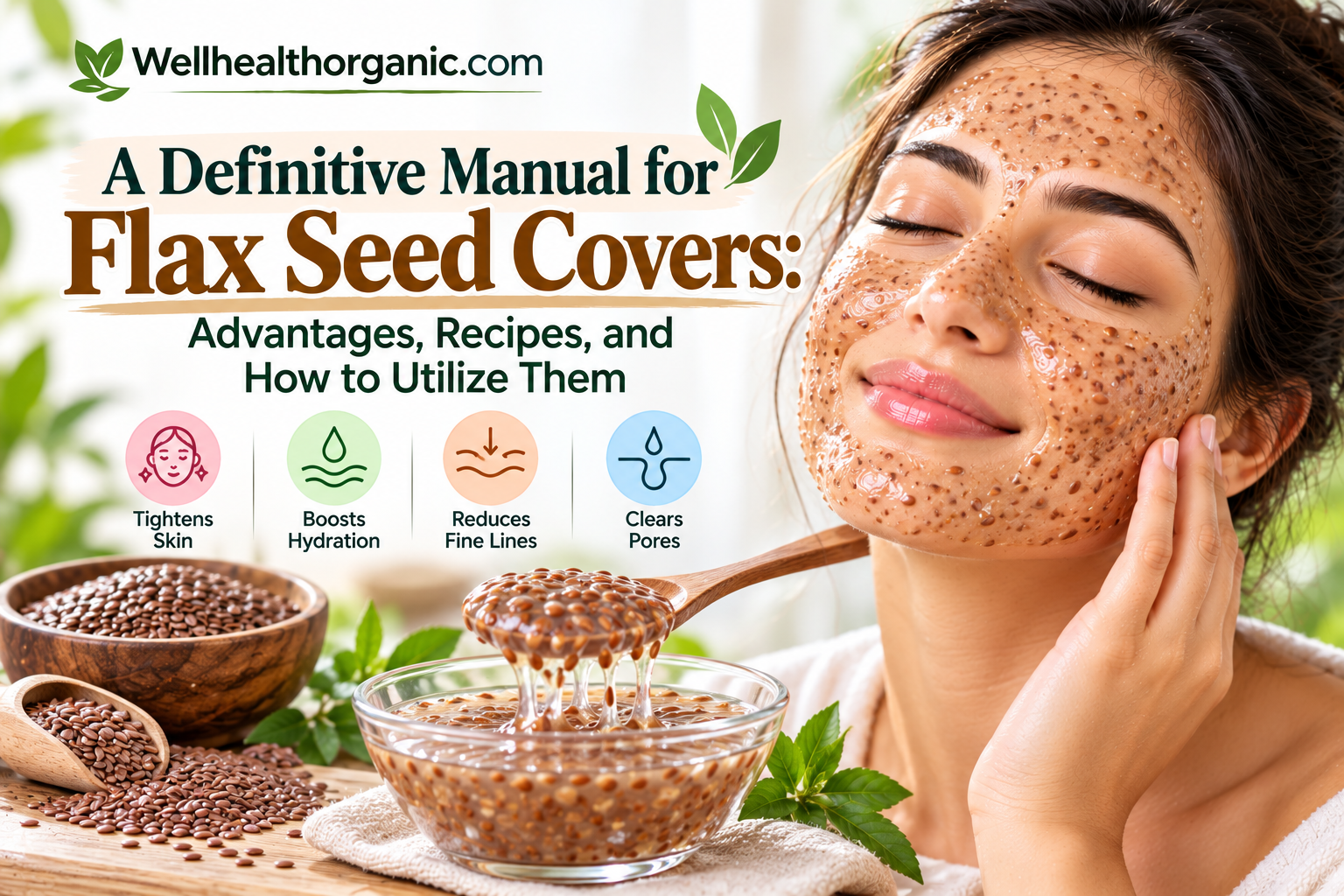 A definitive Manual for Flax Seed Covers: Advantages, Recipes, and How to Utilize Them