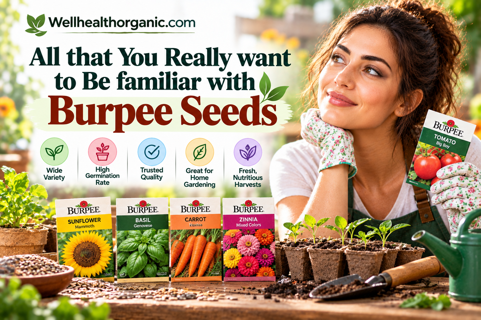 All that You Really want to Be familiar with Burpee Seeds